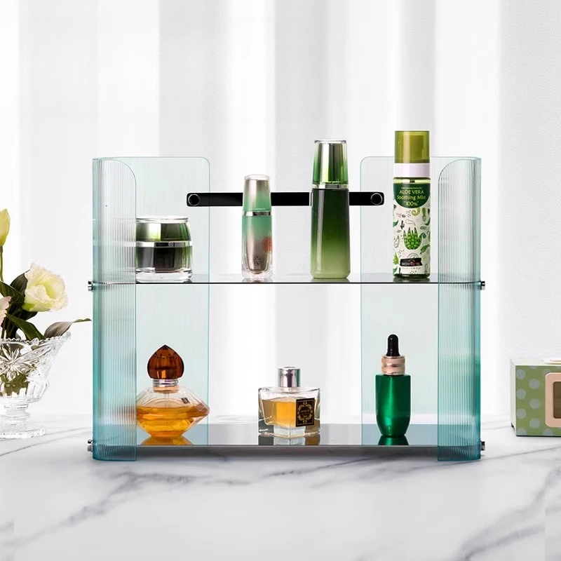 軽贅沢化粧品、収納ボックス アクリル製プレミアム、大容量ドレ - Luxury Skincare Tools のレビューと価格