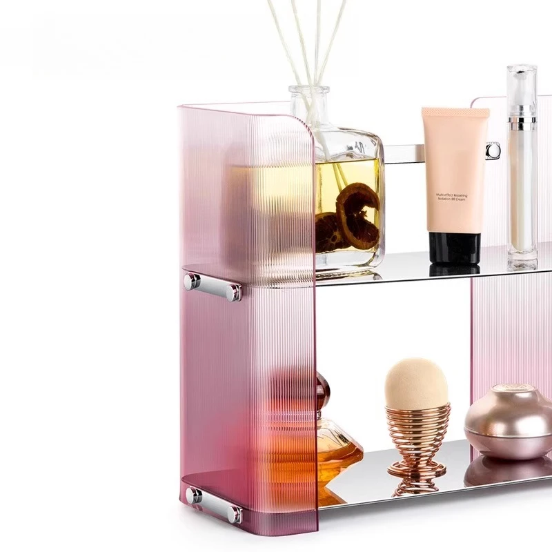 軽贅沢化粧品、収納ボックス アクリル製プレミアム、大容量ドレ - Luxury Skincare Tools のレビューと価格