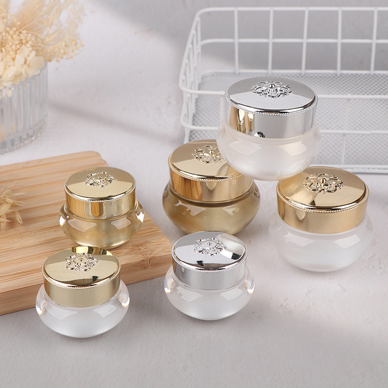 アクリル製空トラベルクリームジャー 5/10/20g 詰め替 - Luxury Skincare & Spa のレビューと価格