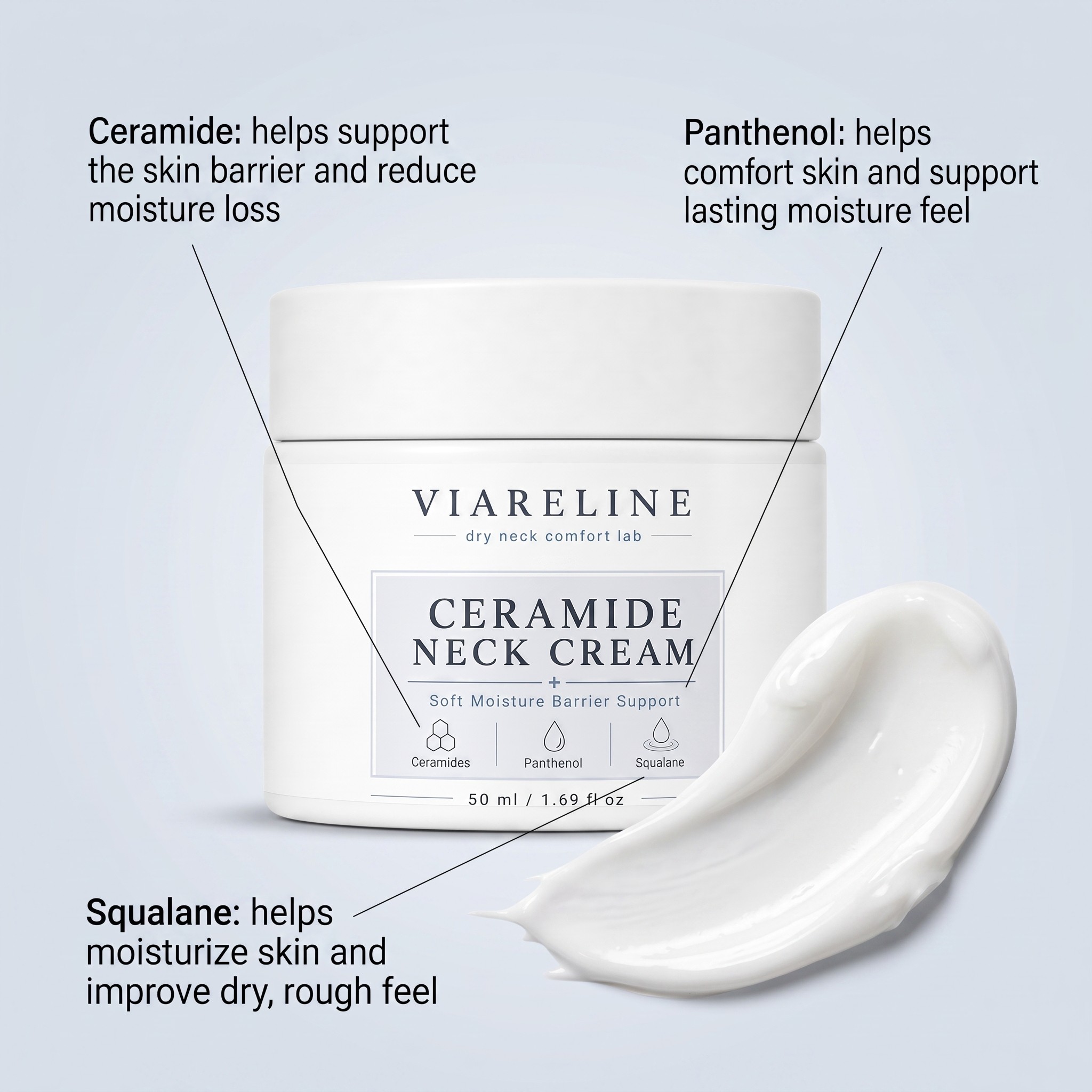 セラミドネッククリーム 敏感肌用 アンチエイジング ネック引 - Ceramide Complex Cream のレビューと価格