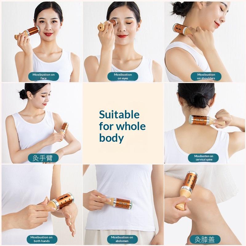 1セットの翡翠灸棒、360度回転式の突起ポイントマッサージと - Luxury Skincare Tools のレビューと価格