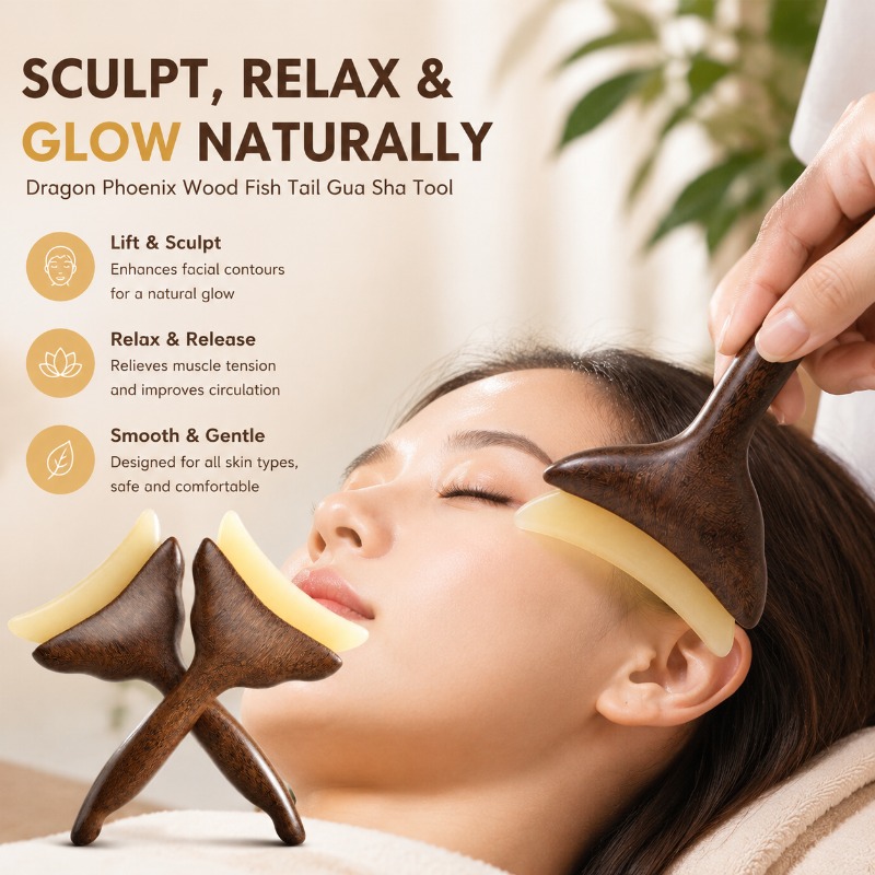 多機能フェイシャルグアシャボード経絡浚渫ツボペン腱スクレーピ - Luxury Skincare Tools のレビューと価格